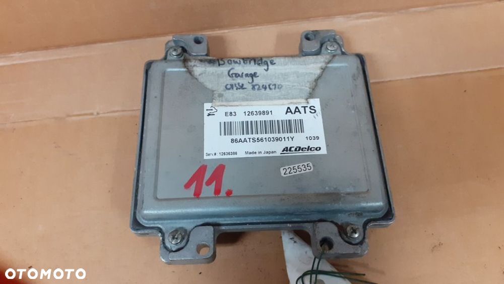 #KOMPUTER OPEL MERIVA B 1.4 nr 12639891 AATS