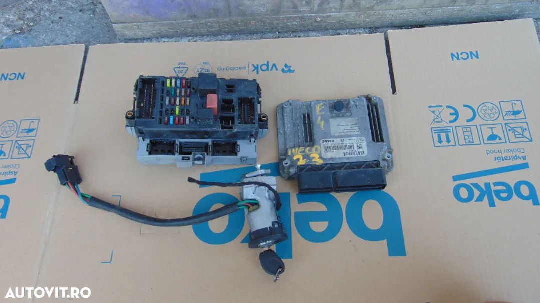 Kit pornire Iveco Daily 2.3 euro 4 ecu contact cheie imobilizator bsm - 1