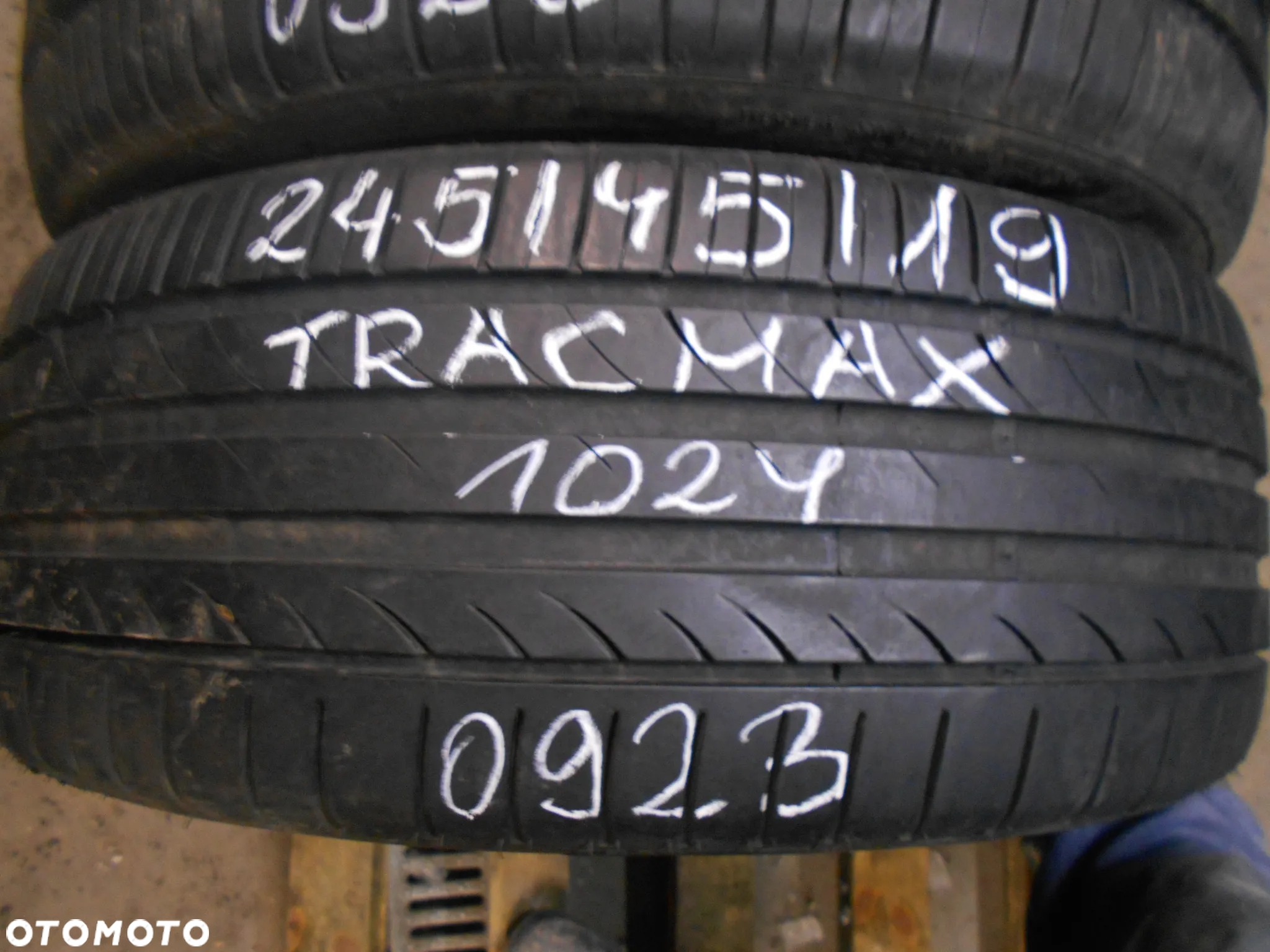 OPONY 245/45R19 TRACMAX X-PRIVILO TX 3 DOT 0923 7MM - 3