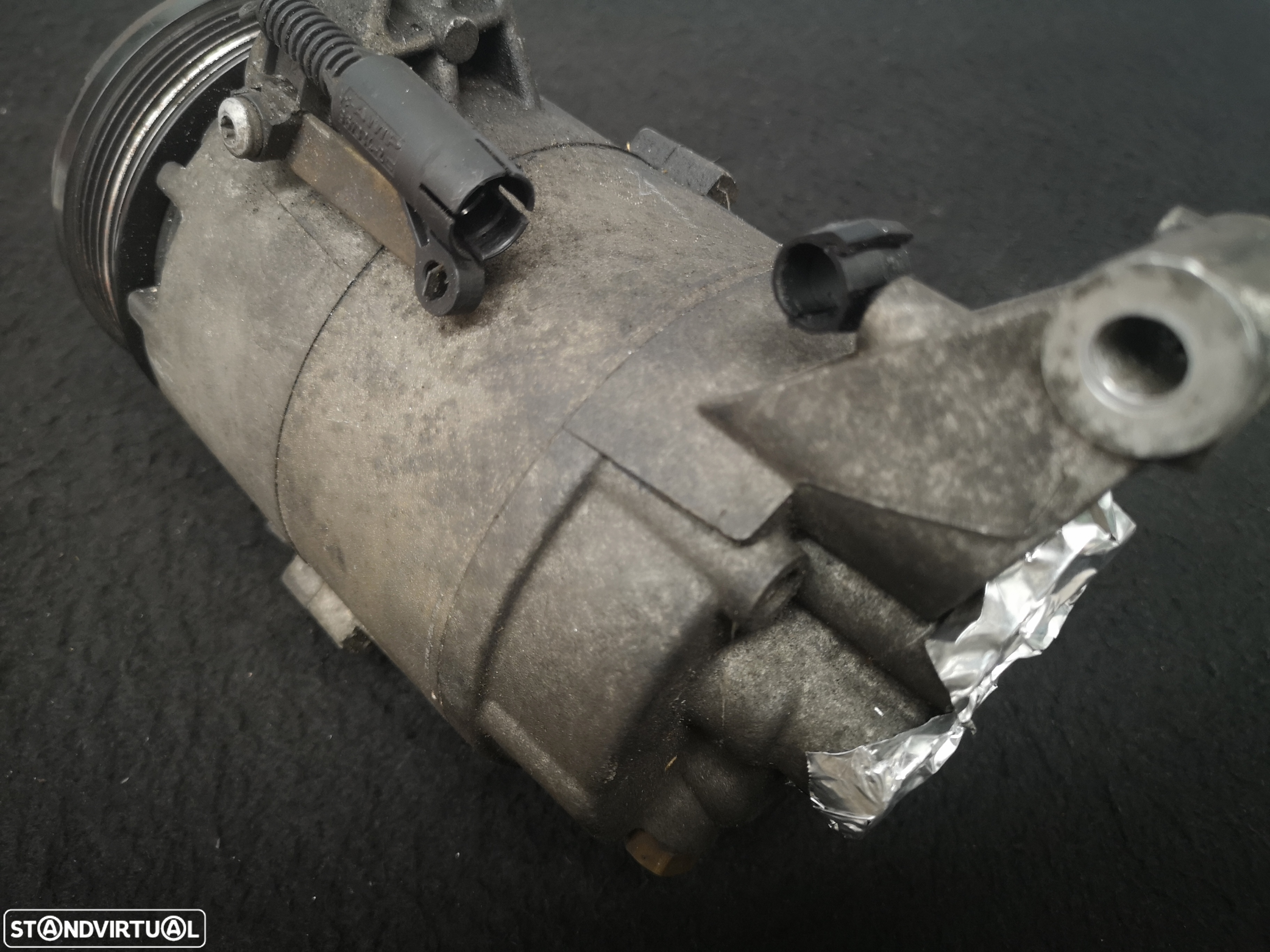 Bomba Compressor de Ar Condicionado mini cooper S 1.6i gasolina 2002 - 4