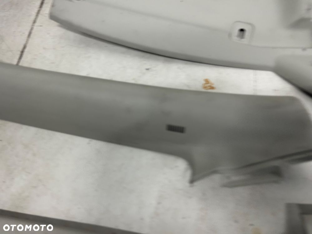 Saab 93 9-3 cabrio osłona dachu kremowa przeciwsłoneczna słupka A B komplet ramki - 5