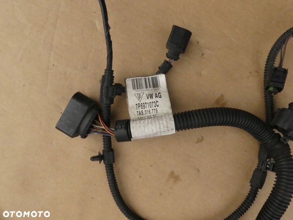 dw touareg 7p wiązka zderzaka 7p6971073c - 4