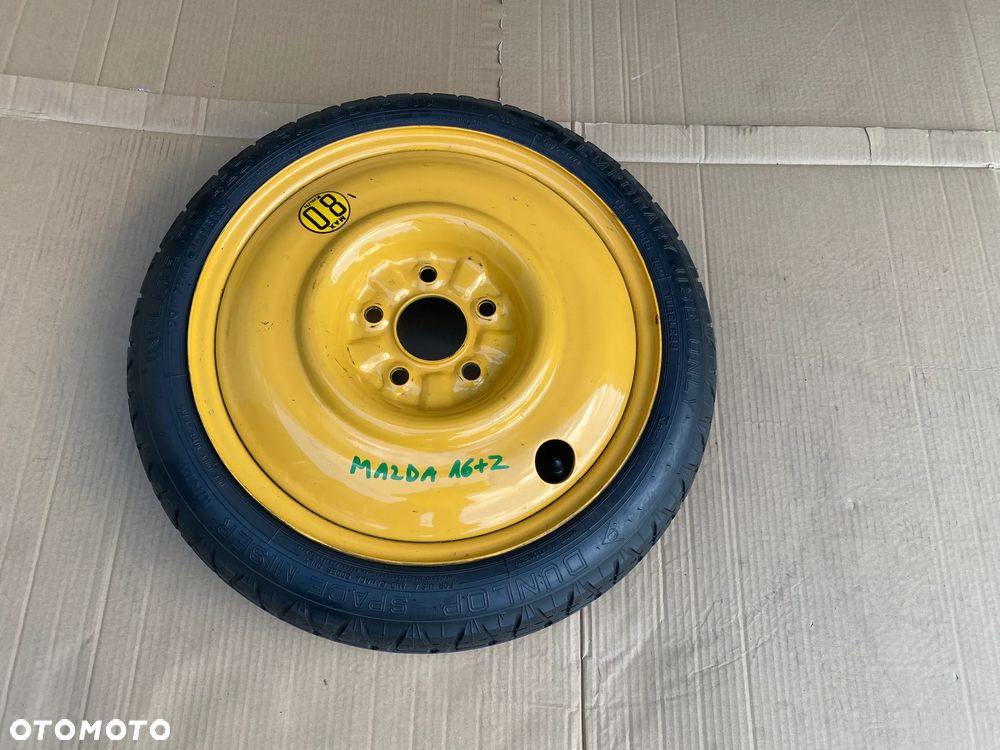 Koło dojazdowe dojazdówka   R16 MAZDA 3 II  III IV 2013-OBECNIE + zestaw - 5