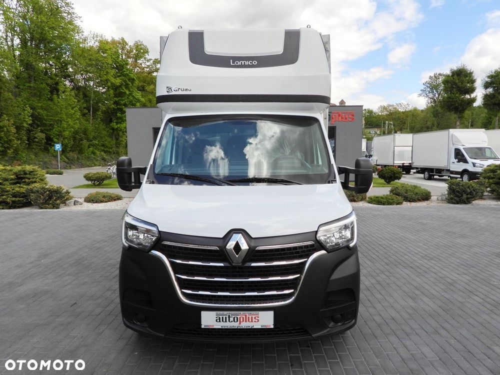 Renault MASTER  PLANDEKA 10 PALET WEBASTO TEMPOMAT LEDY PNEUMATYKA KLIMATYZACJA  165KM - 6
