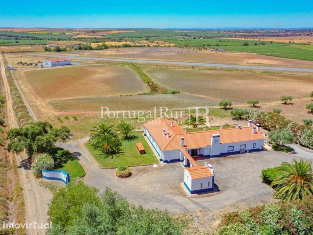 Herdade de 30ha com aeródromo certificado e excelente moradia - Grande imagem: 3/60