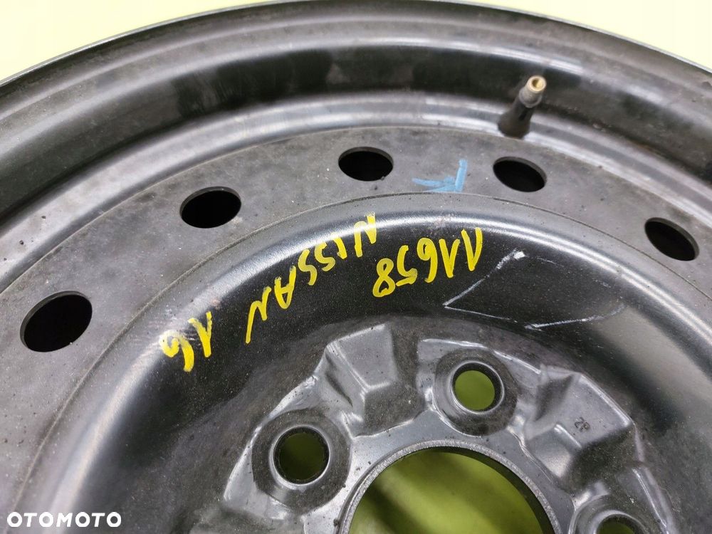 Felga stalowa NISSAN PRIMERA P12 6,5J X 16 ET 40 / 66 MM 5X114.3 - 4