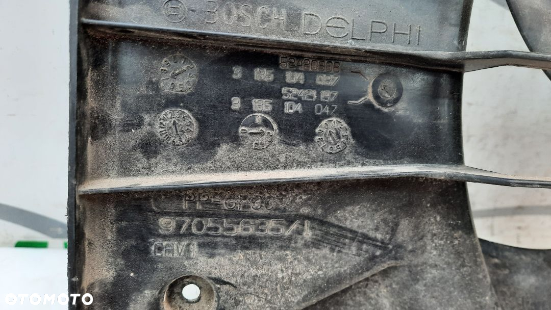 OPEL ASTRA J 4 WENTYLATOR CHŁODNICY 16457002 130308113 130308451  16457011 - 5