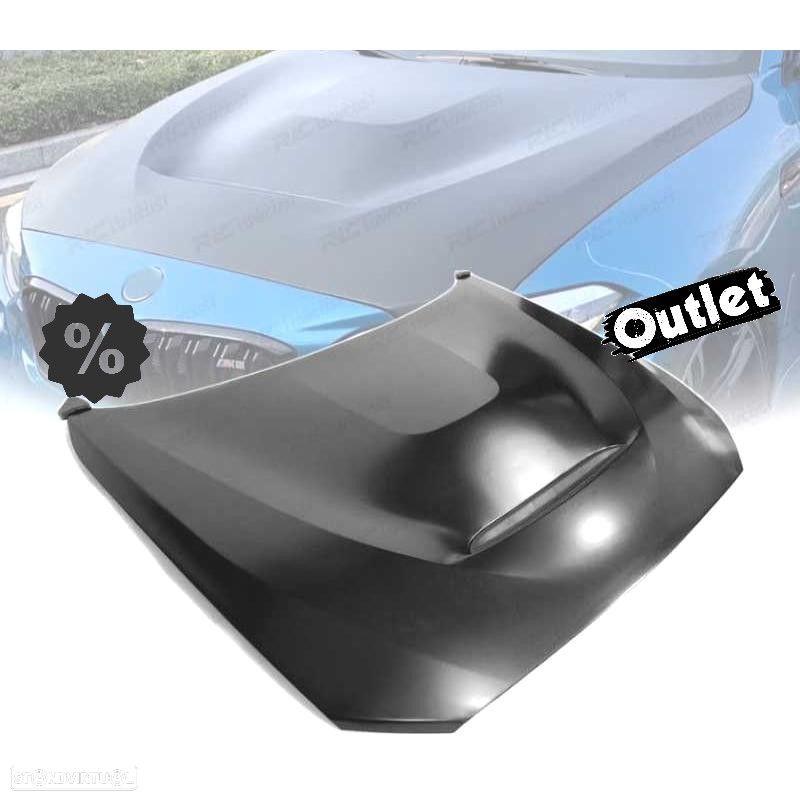 C011595C1 CAPÔ BMW F20 F21 F22 F23 F87 M2 GTS LOOK ALUMÍNIO - 1