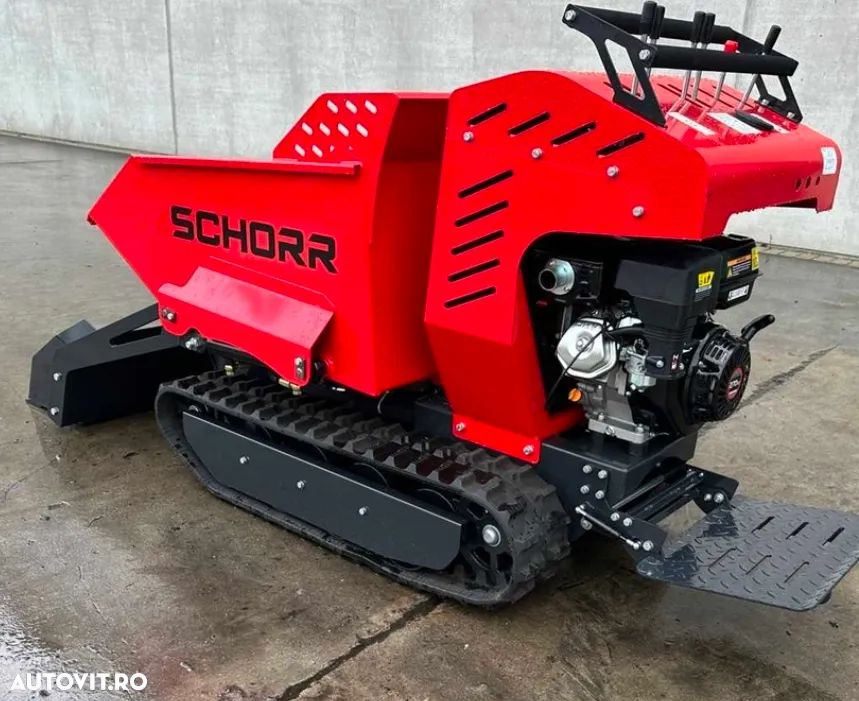 Alta Roaba cu motor termic, 9 CP, 6.7 kW, cu incarcator frontal, cu senile - 1