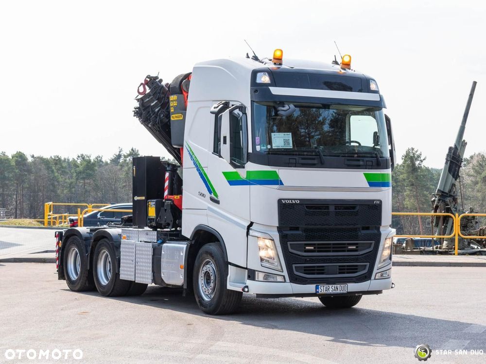 Volvo FH 500 6x4 PALFINGER PK 40002 EH HDS Żuraw Wciągarka - 10