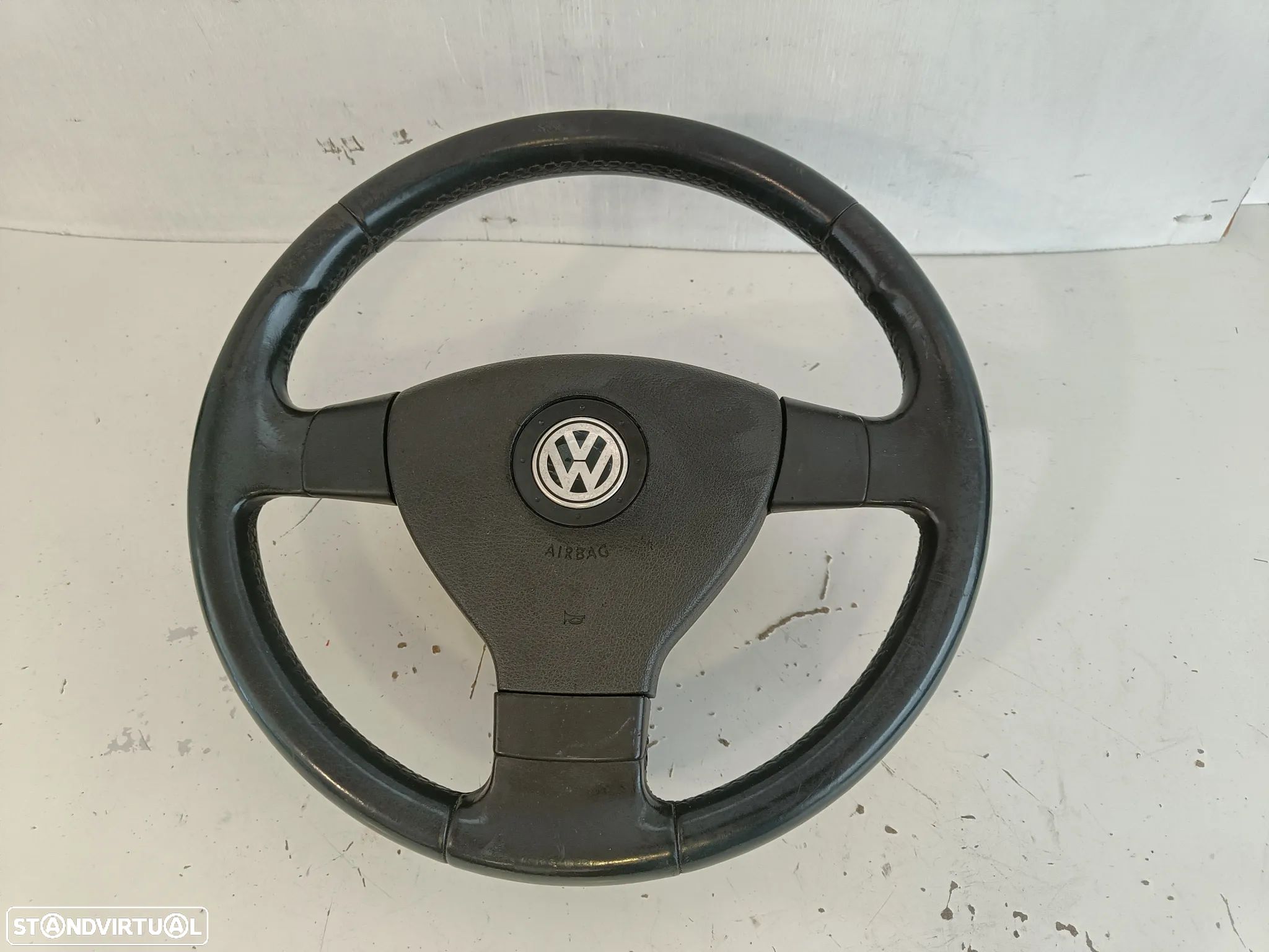 Volante pele VW golf 5 V 2004 - 1