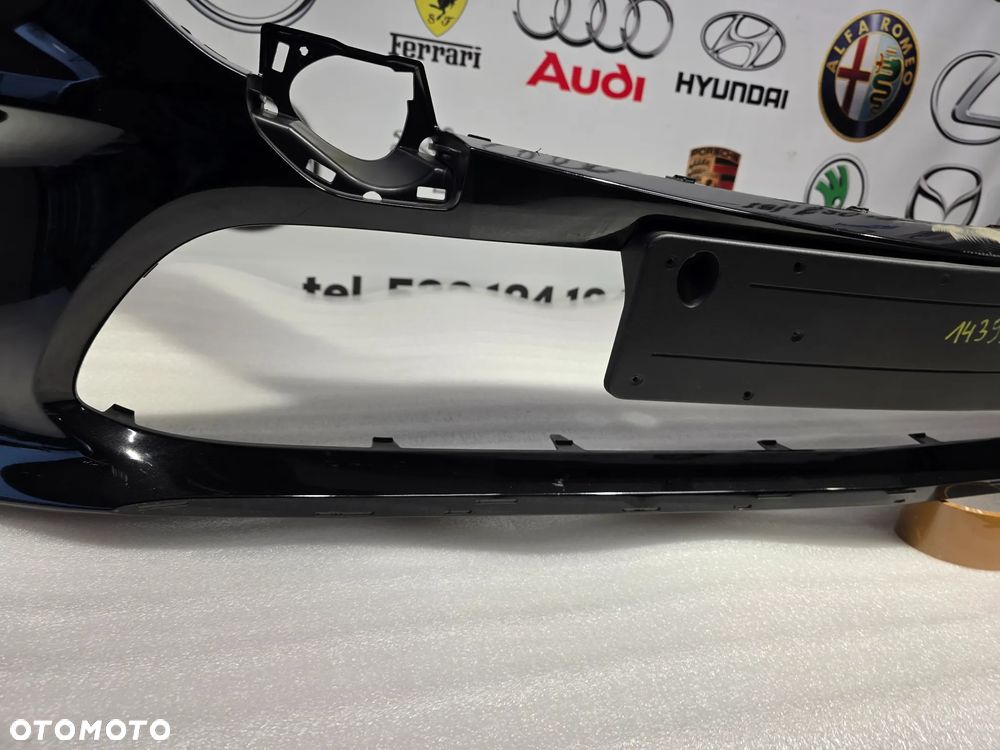 MERCEDES CLS W257 17- ZDERZAK PRZEDNI PRZÓD NA 6xPDC 6X PDC + PODKŁADKA POD TABLICĘ REJESTRACYJNĄ , NR A2578850400 , NR AUKCJI NZ1439 - 22