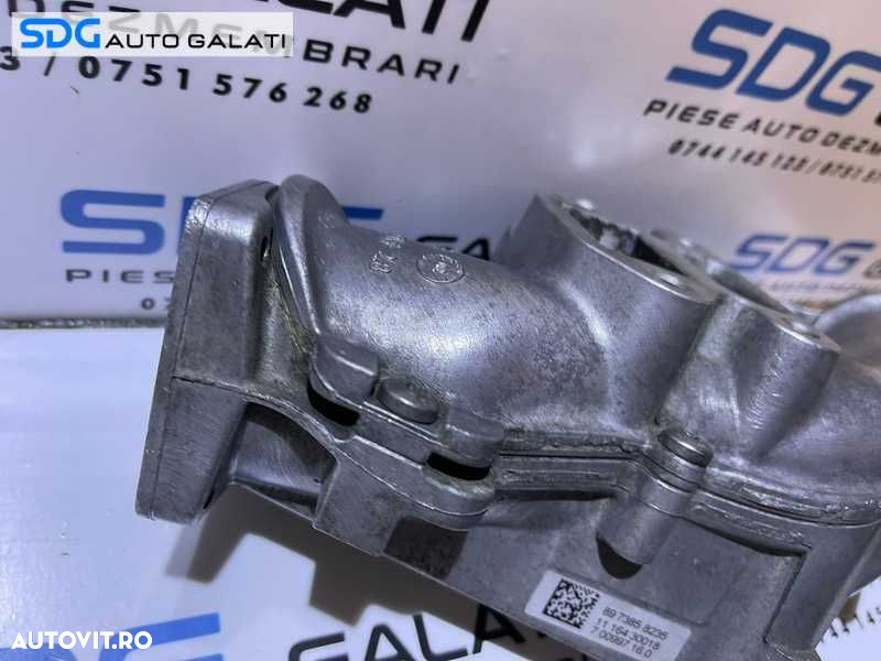 Cot Suport EGR Racord Galerie Admisie Opel Corsa D 1.7 CDTI 2006 - 2011 Cod 8973858235 - 3