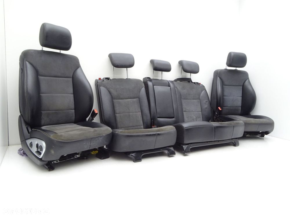 Komplet foteli fotele przód prawy lewy kanapa a0009103522 mercedes ml w164 - 3