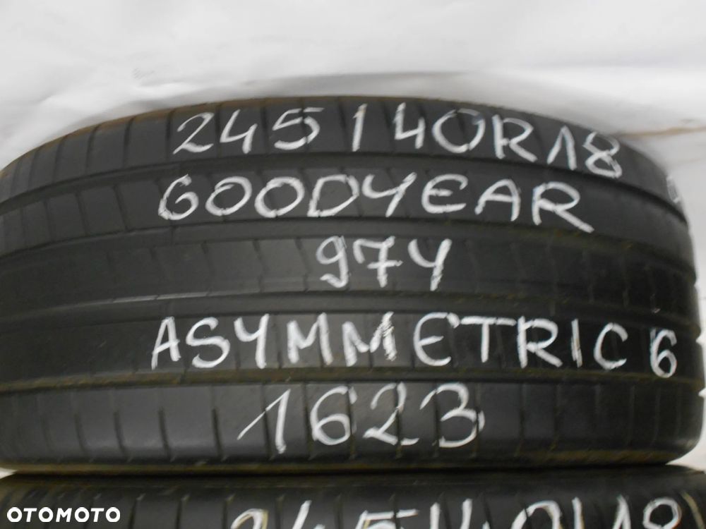 OPONY  245/40R18 GOODYEAR EAGLE F1 ASYMMETRIC 6 DOT 0524  / 1623  8MM - 2