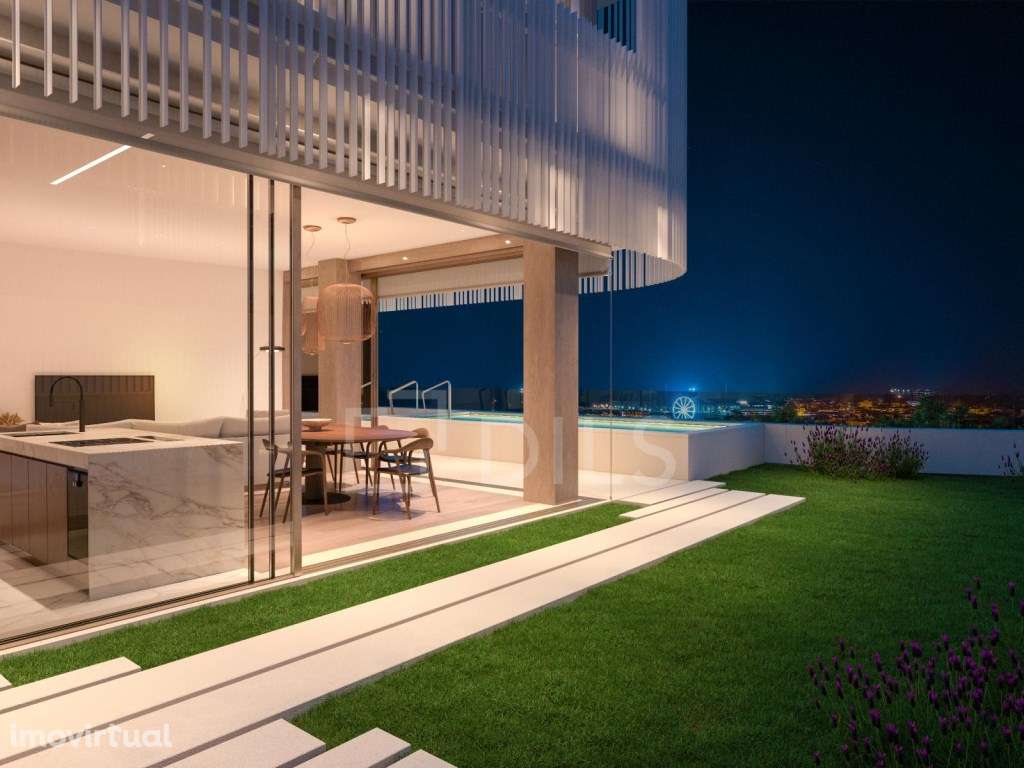Apartamento T3 com terraço, piscina privada e estacionamento em Cas... - Grande imagem: 3/64