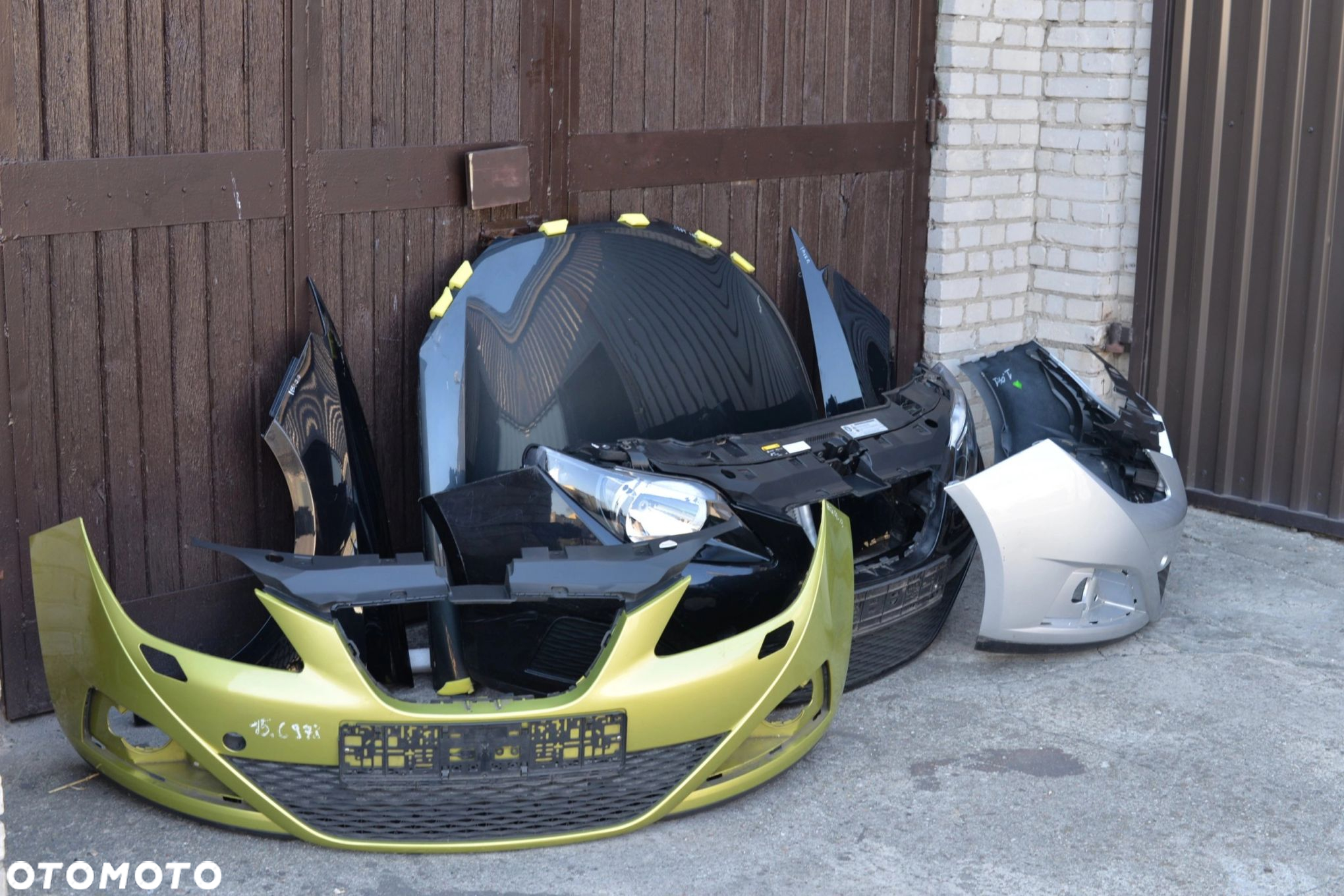 MASKA ZDERZAK GRILL BŁOTNIK LAMPA H7 XENON PAS BELKA SEAT IBIZA 6J 08- - 4