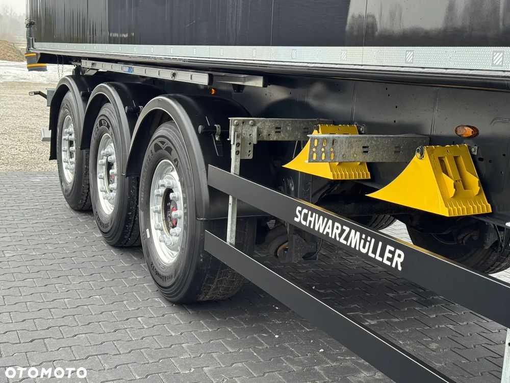 Schwarzmuller SK/ WAGA 6000 kg / 50 m3 / KLAPO-DRZWI / PODNOSZONA OŚ  / IDEALNY STAN - 10
