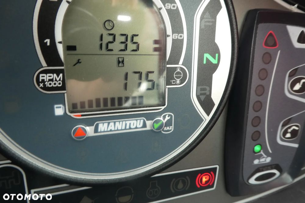 Manitou MLT 420-60M WIDŁY ŁYŻKA KROKODYL ZAWIESIE - 21