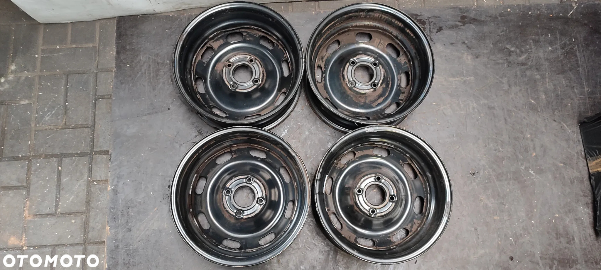 FELGI STALOWE 4x108 6Jx15 CALI ET23 PEUGEOT /CITROEN 2150750 4 SZTUKI KOMPLET - 7