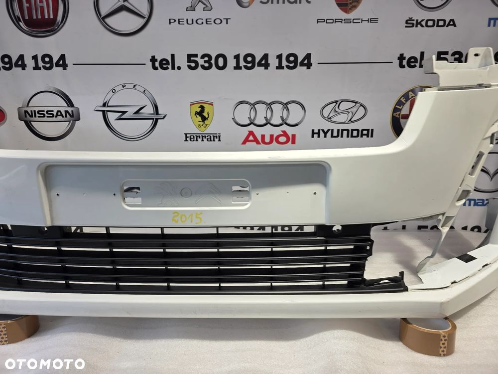 PEUGEOT EXPERT TRAVELLER / CITROEN JUMPY SPACETOURER16- ZDERZAK PRZEDNI PRZÓD NA 6xPDC + KRATKA ŚRODKOWA NR 9811778077 NR AUKCJI NZ2015 - 19