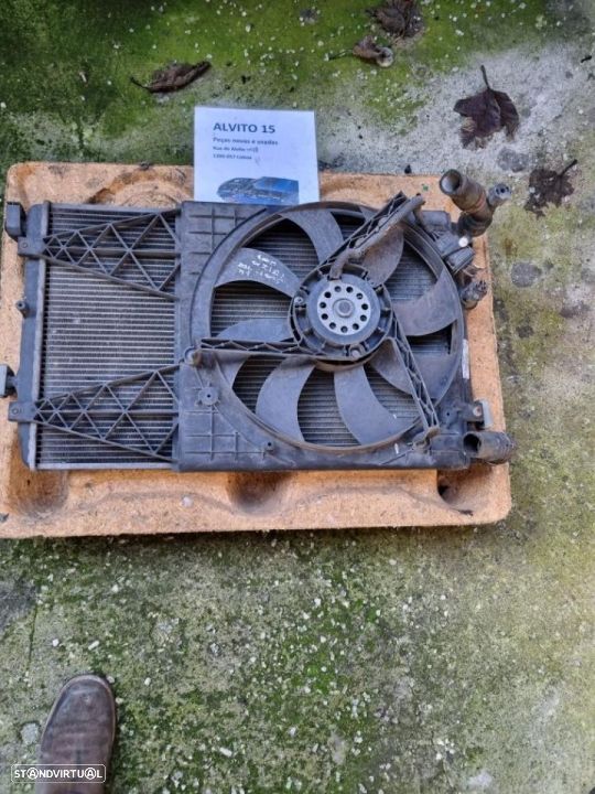 radiadores água, ac e termoventilador Seat Ibiza 1.4 tdi 2007 - 1