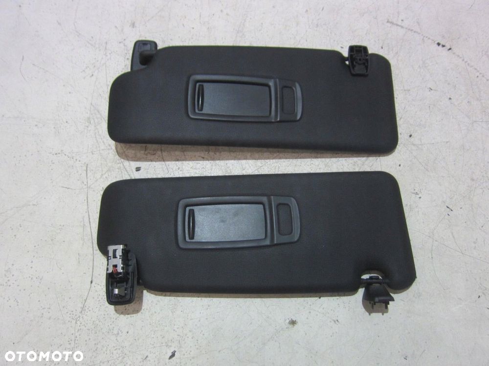 BMW X1 F48 ZESTAW PODSUFITKI OSŁONY UCHWYTY CZARNE DASZKI SŁUPKI 8065553 - 10