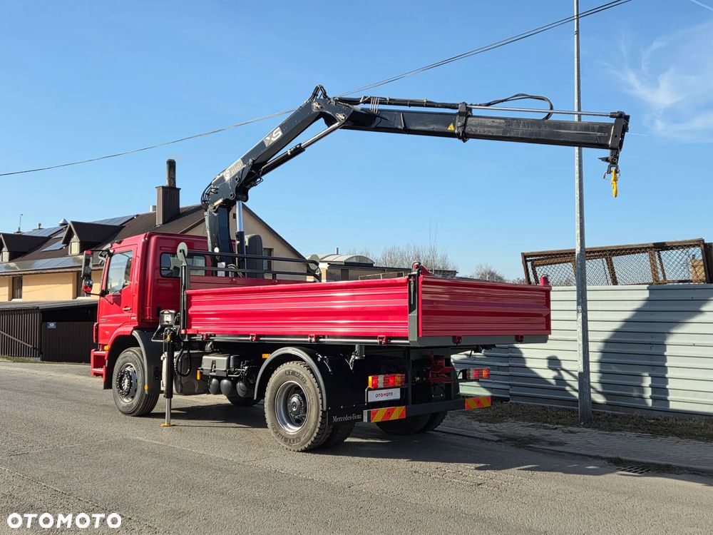 Mercedes-Benz AXOR 1824 // HIAB 122 HDS DŹWIG ŻURAW // NOWY KIPER WYWROTKA 3str // NOWE UDT W CENIE // MOŻLIWY ROTATOR WIDŁY CHWYTAK CZERPAK - 7