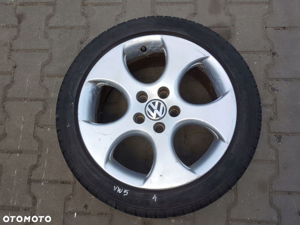 VW GOLF 5 V GOLF 6 GTI FELGA ALUMINIOWA 17 5X112 1K0601025BB - 1