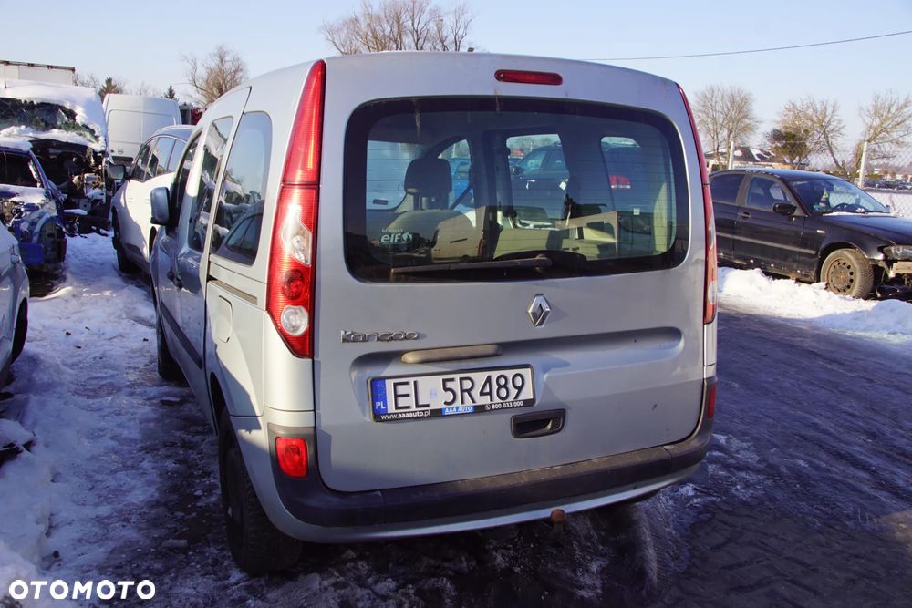 Auto na części - Renault Kangoo II 1.6 87 KM K7M TEB64 2009R Silnik Skrzynia Drzwi Maska Błotnik Lampa Klapa Zderzak Klamka Lusterko Deska Kokpit Sterownik Moduł Czujnik Licznik Wyświetlacz Panel Kierownica - 6