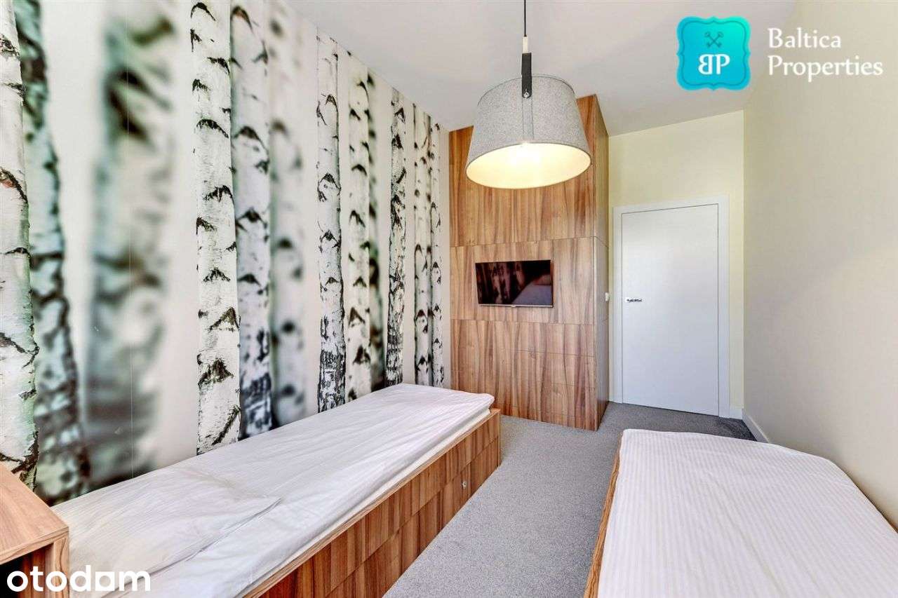 Elegancki apartament 100m od plaży Jelitkowo + gar