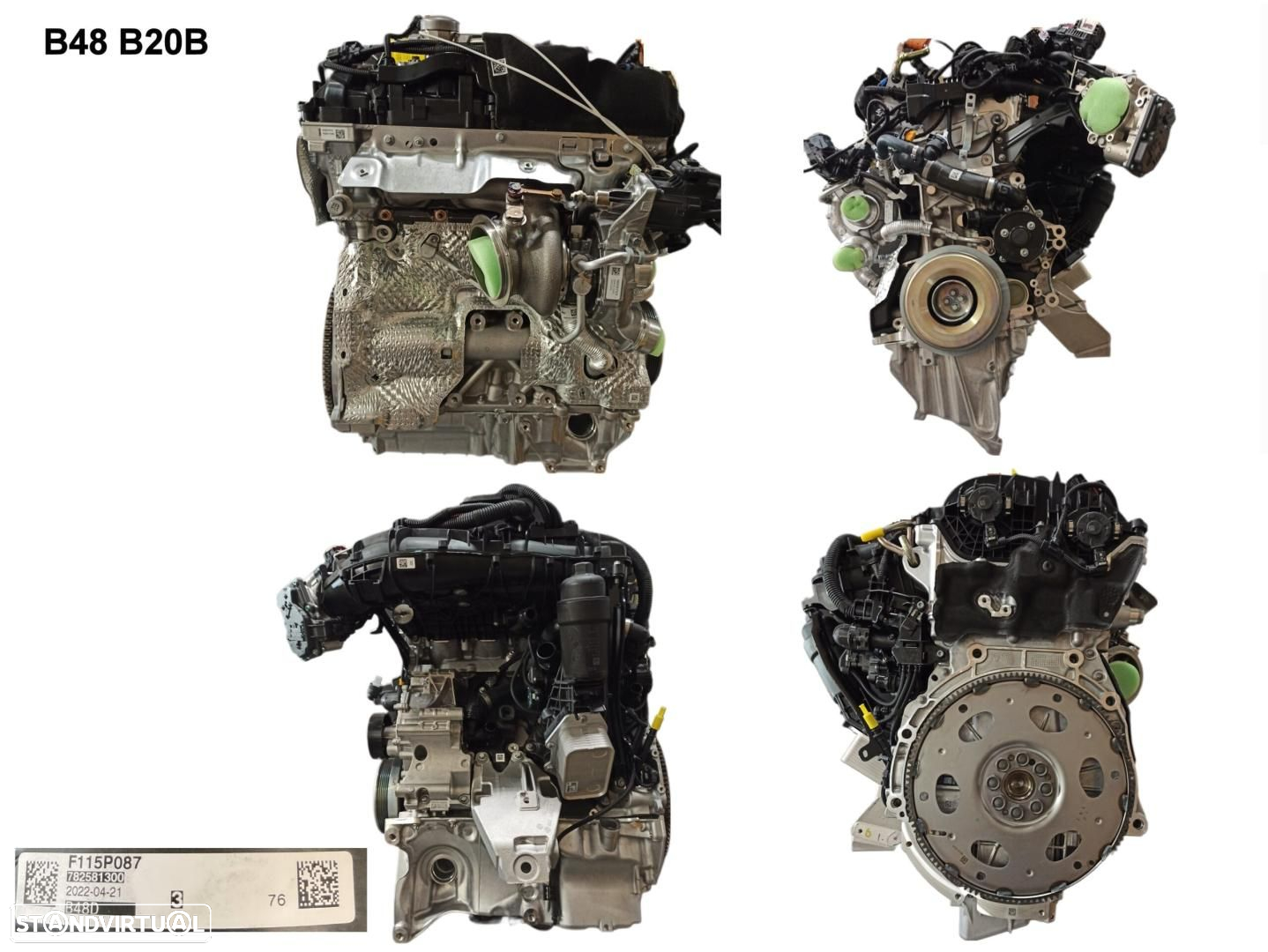 Motor Completo  Novo BMW 2 Coupé (G42) 230i B48B20B - 2