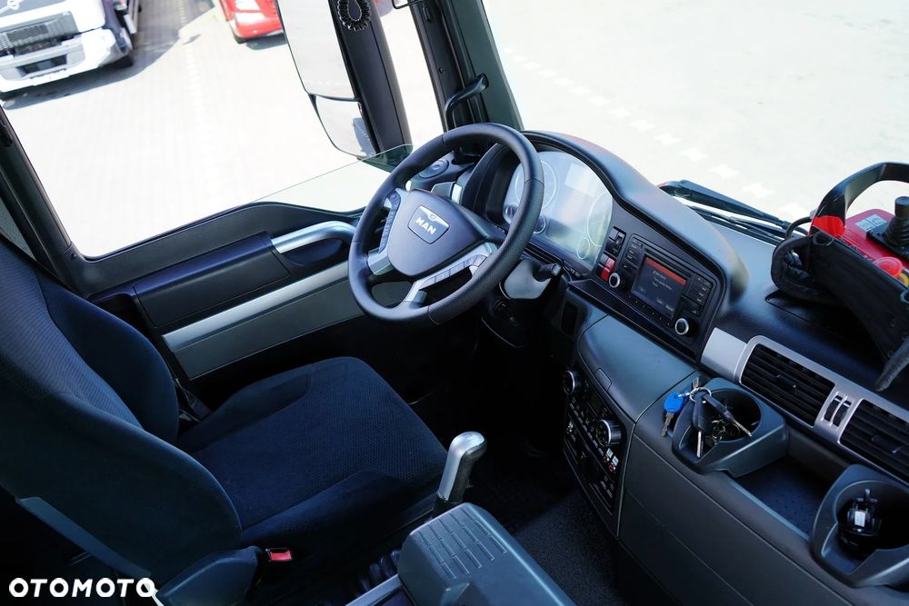 MAN TGS / 18.480 / E 6 / 4 X 4 / WYWROTKA + HDS / PALFINGER PK 20001 / PILOT - 13