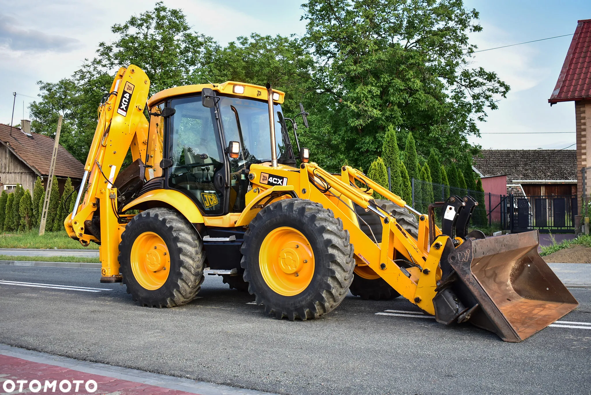 JCB 4CX Koparko-Ładowarka/ 9.600 Mth /3 Łyżki/ Maszyna sprowadzona z Austrii, Stan perfekcyjny ! - 2