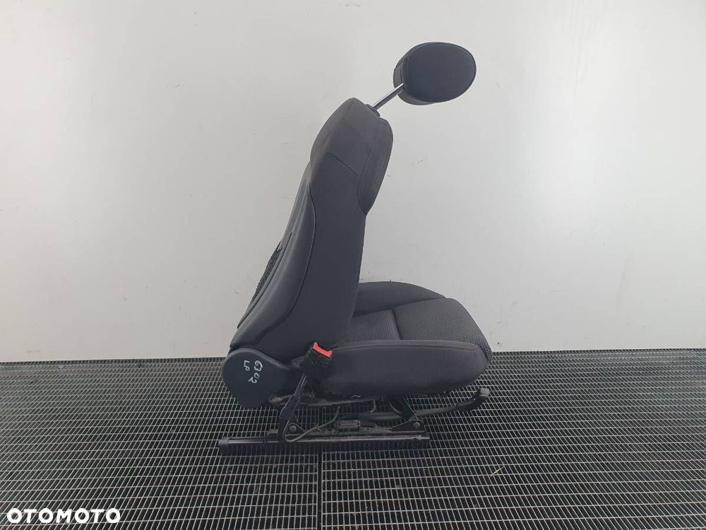 FOTEL LEWY PRZÓD KIEROWCY 3D AUDI A3 8P CZARNY MATERIAŁ - 6