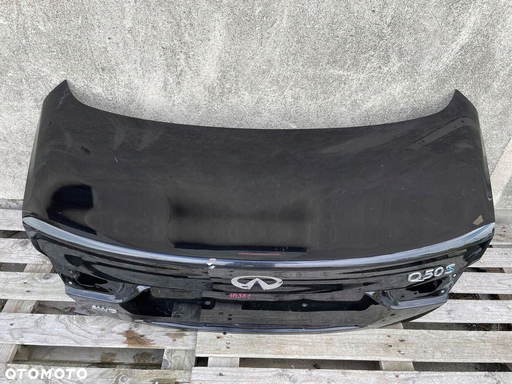 KLAPA BAGAZNIKA TYL TYLNA INFINITI Q50 Q50S LADNA - 2