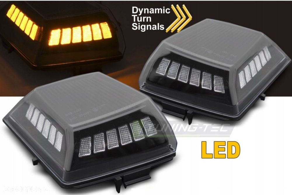 Kierunkowskazy Migacze Black Led Dts Mercedes G klasa 464 2018-2026 463 a - 2