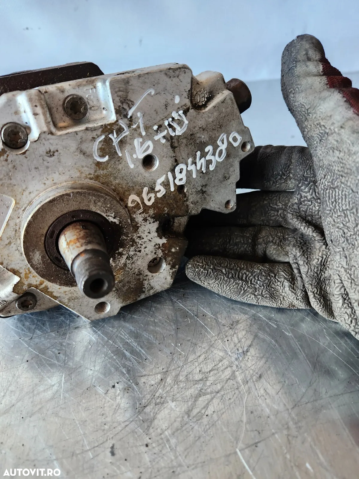 Pompa Inalta Presiune Citroen Peugeot Ford 1.6 Hdi Tdci Cod  ( Mufa Regulator Cu Defect ) - 7
