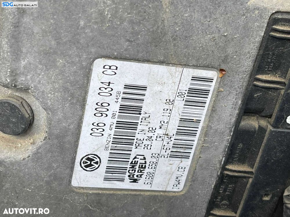 ECU Calculator Motor Skoda Fabia 1 1.4 16V 2000 - 2007 Cod 036906034CB - 2