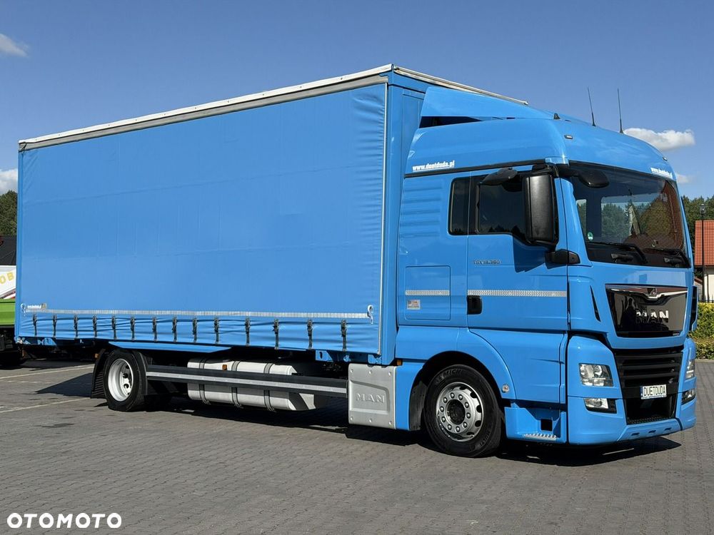 MAN TGX 18.360 4X2 E6 Nowe Plandeki Solówka Cały Na Poduszkach - 8