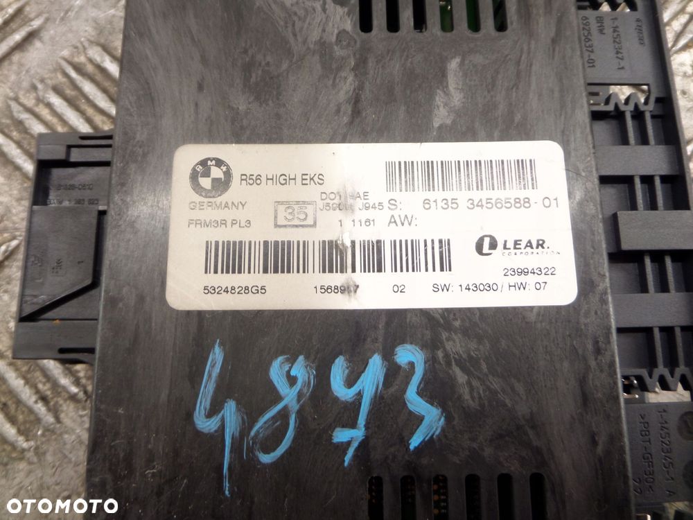 mini r56 moduł rks sterownik świateł 3456588 - 4