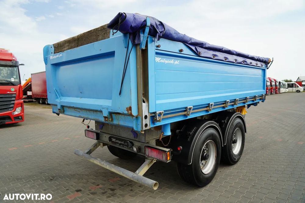 Schmitz Cargobull / REMORCA / BASCUNĂ 3 LATE / - 7