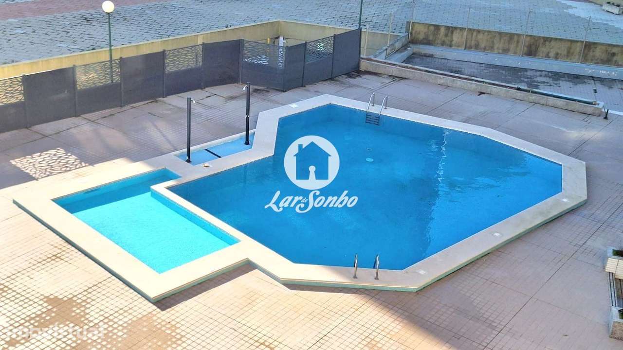 Apartamento T1 Condomínio Fechado com piscina  a 200m da praia da P... - Grande imagem: 2/15