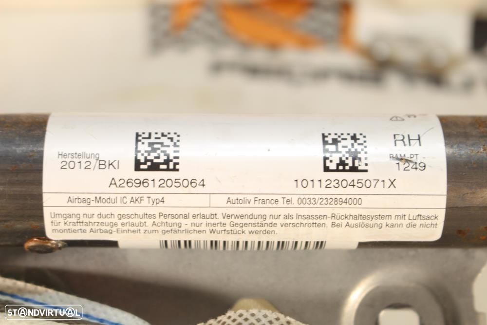 Airbags De Cortina Mini Mini Clubman (R55)  A26961205064 / A1696120406 - 6