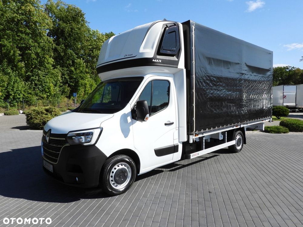 Renault MASTER PLANDEKA 10 PALET WEBASTO TEMPOMAT LEDY KLIMATYZACJA  165KM - 18