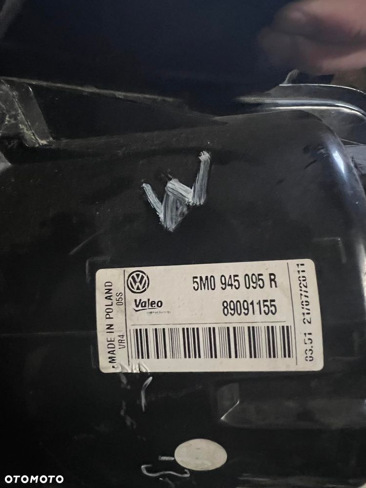 VW GOLF V VI PLUS 08-14 LAMPA TYŁ LEWA 5M0945095R - 2