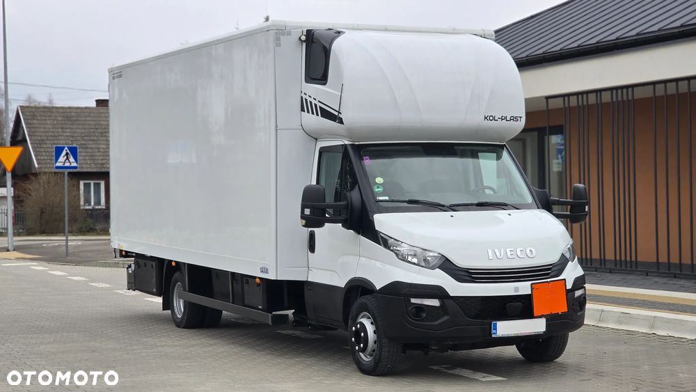 Iveco IVECO DAILY 72C18 3.0 180KM DMC 7200 ❗❗ KONTENER 15 PALET / OTWIERANY BOK / ZABUDOWA SAXAS / WINDA DHOLLANDIA 1000KG / NOWY TACHOGRAF / HI-MATIC / ZAWIESZENIE PNEUMATYCZNE AIR-PRO / RADAR  / ADR / SERWIS ASO / KABINA SYPIALNIA / ROZSTAW OSI 5.10 / ŁADOWNOŚĆ 3200KG / LAWETA / CHŁODNIA / RAMA❗❗ JAK NOWY❗❗ - 32