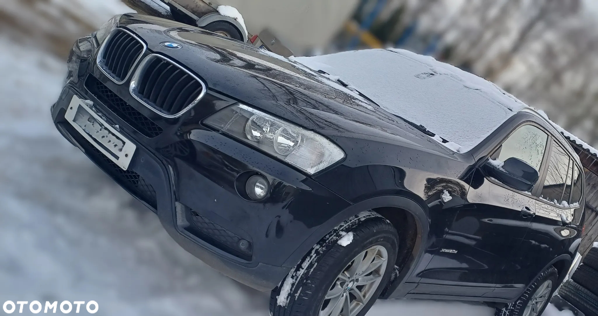 BMW F25 X3 475 black sapphire MASKA ZDERZAK BŁOTNIK WZMOCNIENIE - 3