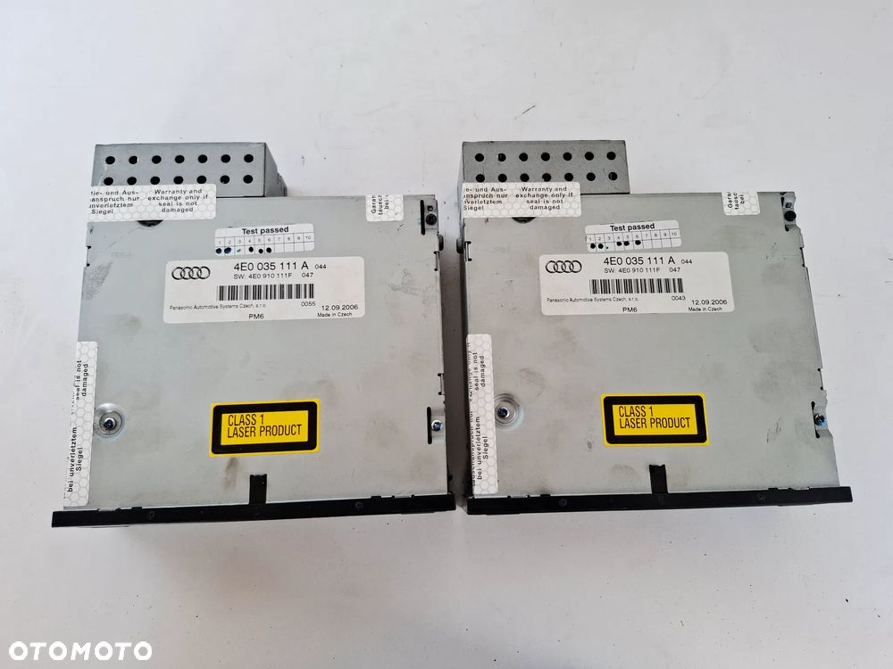 Zmieniarka Czytnik Płyt CD Changer Audi 4E0035111A 4E0910111F - 2