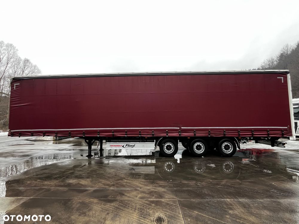 Fliegl Firanka Mega Coil // 2014 Rok // SAF // Dach podnoszony // 385/55 R19.5 // - 8